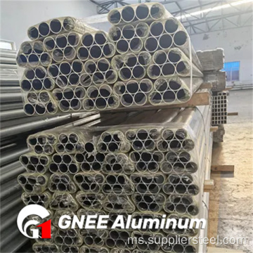 Paip tiub bulat aluminium